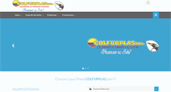 Desktop Screenshot of colfurplasltda.com